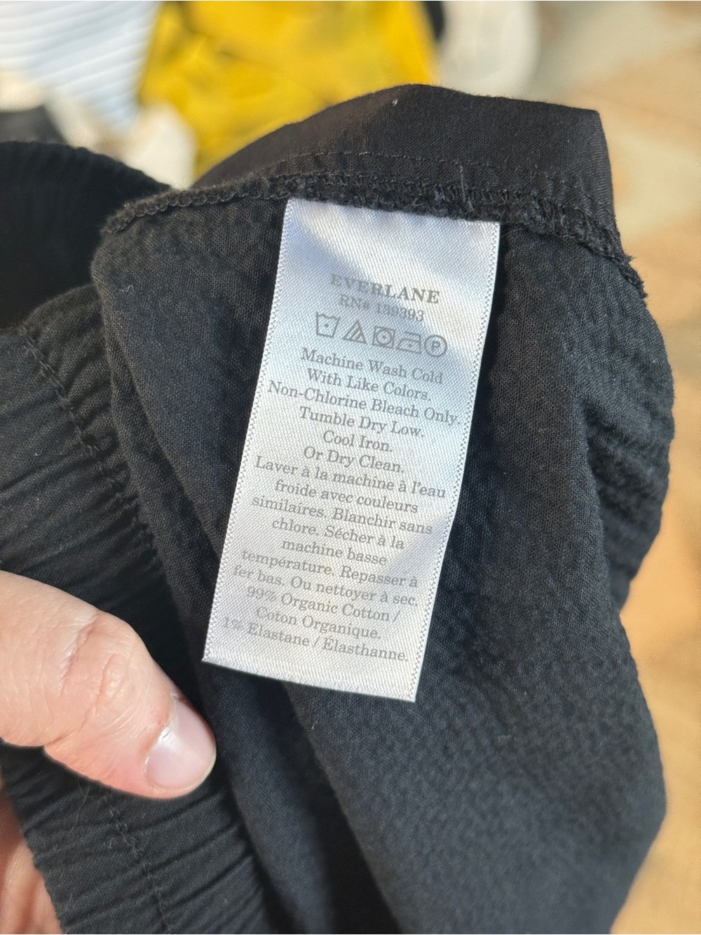 Everlane - Black Drawstring Shorts - Size L - Picture 5 of 7